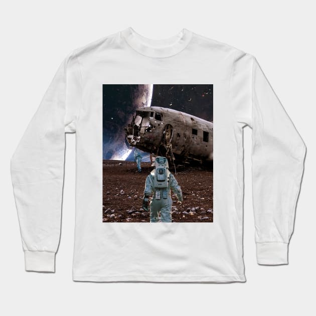 Expedition Unknown Long Sleeve T-Shirt by ArijitWorks